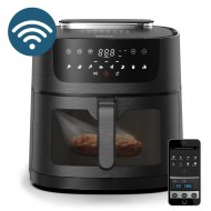 Rohnson SmartChef XL R-2858,Air Fryer με Wi-Fi,κάδος 8 Λίτρων,Soft Cooking,τεχνολογία 3D direct heat,Rohnson Link,