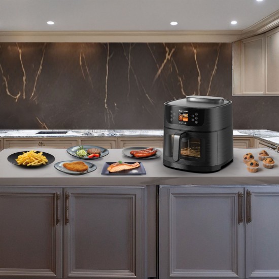 Rohnson R-2884 InnoFry AI Φριτέζα Αέρος,Air Fryer με Wi-Fi,Soft Cooking ,1800W,30 Προγράμματα