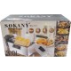 Sokany WJ-800 Φριτέζα Λαδιού με Αποσπώμενο Κάδο 3lt Ασημί