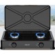 Sokany SK-07004 Εστία Υγραερίου με 2 Εστίες,4400W ,Υλικό σώματος: Ατσάλι με ανθεκτική επίστρωση  ,Υλικό σχάρας: Χυτοσίδηρος