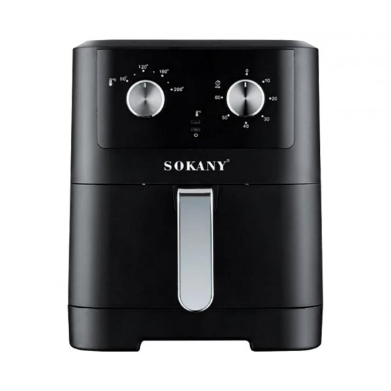 Sokany SK-ZG-8045 Air Fryer 8lt Μαύρο 2000w