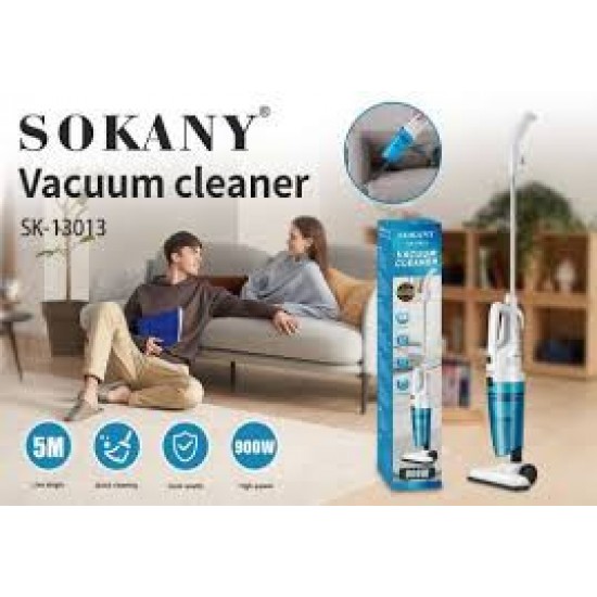 Sokany SK-13013  Ηλεκτρική σκούπα stick 2 σε 1 (όρθια και χειρός).900W