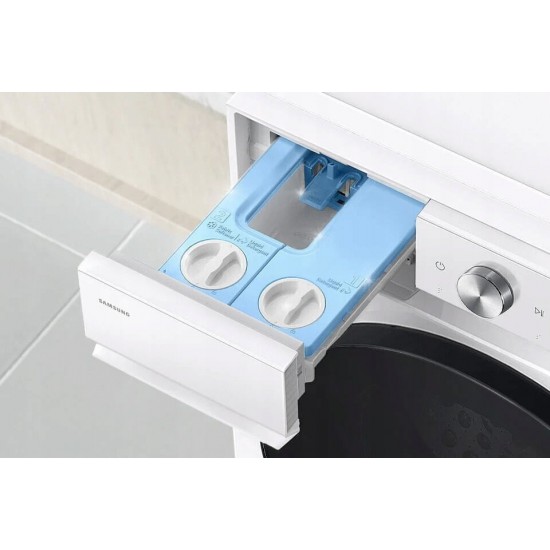 Samsung WD90DB7B85GWU4 Πλυντήριο Στεγνωτήριο Ρούχων 9kg/6kg Ατμού 1400 Στροφές,AI Control / AI Energy / Air Wash / Less Microfiber / Τεχνολογία Eco Bubble