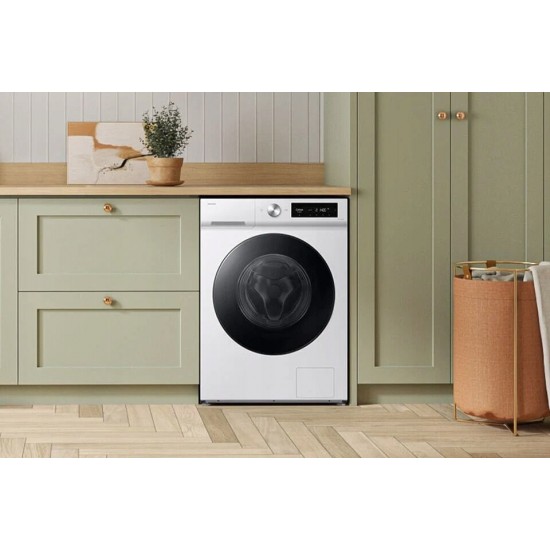 Samsung WD90DB7B85GWU4 Πλυντήριο Στεγνωτήριο Ρούχων 9kg/6kg Ατμού 1400 Στροφές,AI Control / AI Energy / Air Wash / Less Microfiber / Τεχνολογία Eco Bubble