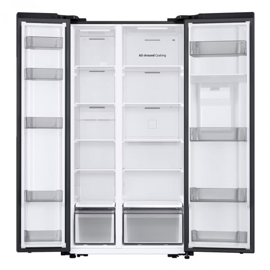 Samsung RS57DG410EB4EF Ψυγείο Ντουλάπα 580lt ,ΜΑΥΡΟ ,Full No Frost Υ178xΠ91.2xΒ65.4cm Samsung RS57DG410EB4EF Ψυγείο Ντουλάπα 580lt ,ΜΑΥΡΟ ,Full No Frost Υ178xΠ91.2xΒ65.4cm