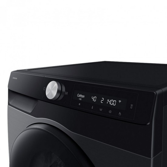 Samsung WD90HG6U94BBU4 Πλυντήριο Στεγνωτήριο Ρούχων 9kg/6kg ,μαυρο,Ατμού 1400 Στροφές,inverter,WiFi,με AI Ecobubble™,Flex Auto Dispense,κινητήρας inverter Samsung WD90HG6U94BBU4 Πλυντήριο Στεγνωτήριο Ρούχων 9kg/6kg ,μαυρο,Ατμού 1400 Στροφές,inverter,WiFi,με AI Ecobubble™,Flex Auto Dispense,κινητήρας inverter