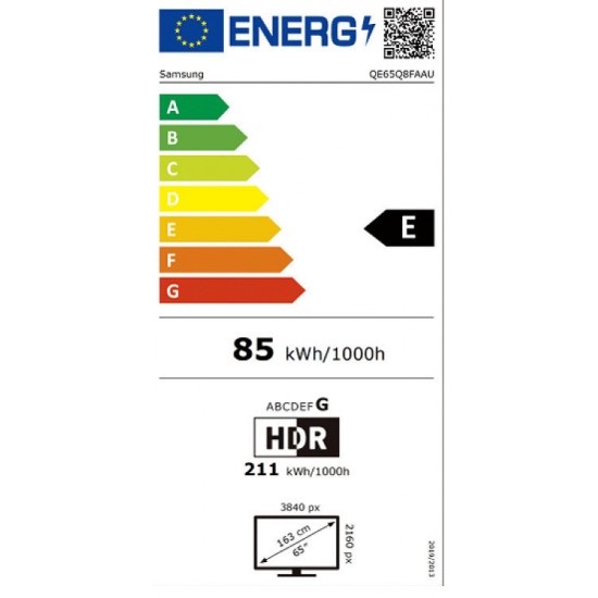 Samsung QLED QE50Q8F Smart Τηλεόραση 50" 4K UHD QLED HDR (2025) Samsung QLED QE50Q8F Smart Τηλεόραση 50" 4K UHD QLED HDR (2025)