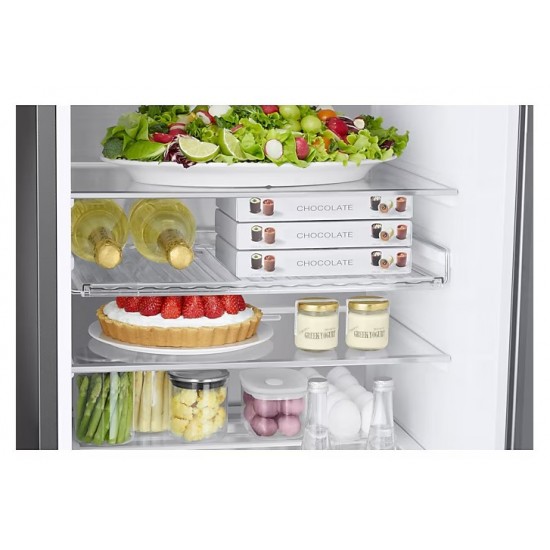 Samsung RB38C7B6AS9/EF Ψυγειοκαταψύκτης 387lt Full No Frost Υ203xΠ59.5xΒ65.8cm Inox,Wi-Fi,Bespoke Samsung RB38C7B6AS9/EF Ψυγειοκαταψύκτης 387lt Full No Frost Υ203xΠ59.5xΒ65.8cm Inox,Wi-Fi,Bespoke