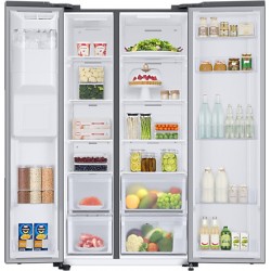 Samsung RS67A8811S9 Ψυγείο Ντουλάπα 634lt NoFrost Inox ,inverter,Υ178xΠ91.2xΒ71.6εκ.