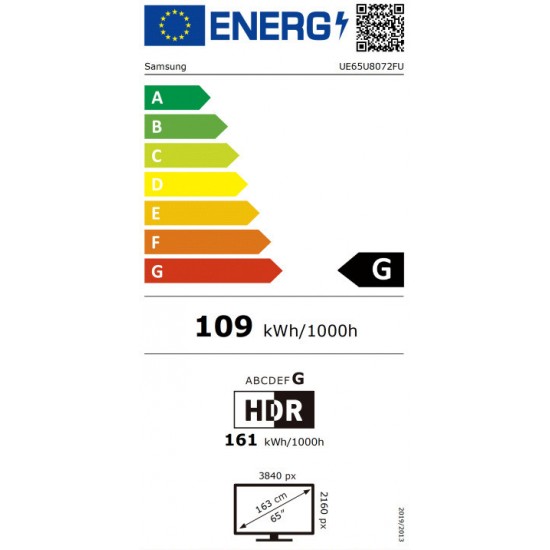 Samsung UE75U8072F Smart Τηλεόραση 75" 4K Crystal UHD LED HDR (2025) Samsung UE75U8072F Smart Τηλεόραση 75" 4K Crystal UHD LED HDR (2025)