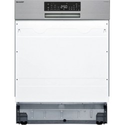 Sharp QW-NA24S42DI-EE Εντοιχιζόμενο Πλυντήριο Πιάτων για 15 Σερβίτσια Π59.8xY82εκ. Λευκό Sharp QW-NA24S42DI-EE Εντοιχιζόμενο Πλυντήριο Πιάτων για 15 Σερβίτσια Π59.8xY82εκ. Λευκό