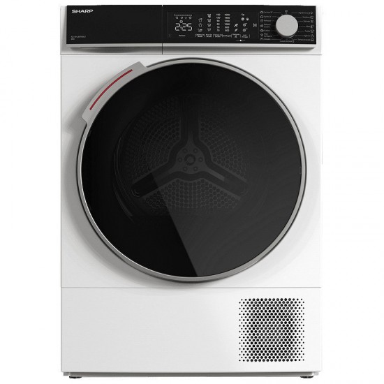 Sharp KD-NHL8S9GW21 Στεγνωτήριο 8 kg , A++,Σύντομο πρόγραμμα, min: 20
