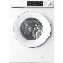 Sharp ES-NFA8121WD Πλυντήριο Ρούχων 8kg,1200 rpm,ατμου,EcoLogic Sharp ES-NFA8121WD Πλυντήριο Ρούχων 8kg,1200 rpm,ατμου,EcoLogic