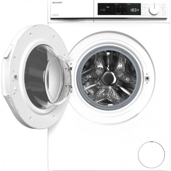 Sharp ES-NFA8121WD Πλυντήριο Ρούχων 8kg,1200 rpm,ατμου,EcoLogic Sharp ES-NFA8121WD Πλυντήριο Ρούχων 8kg,1200 rpm,ατμου,EcoLogic
