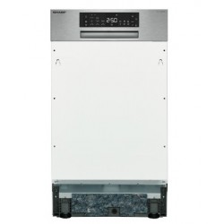 Sharp QW-NS23S47EI Εντοιχιζόμενο Πλυντήριο Πιάτων για 10 Σερβίτσια Π45xY82εκ. Inox Sharp QW-NS23S47EI Εντοιχιζόμενο Πλυντήριο Πιάτων για 10 Σερβίτσια Π45xY82εκ. Inox