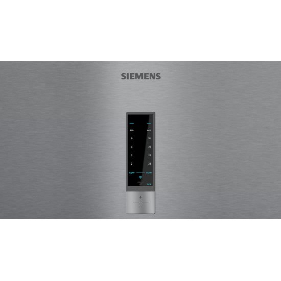 Siemens KG49NXIEP Ψυγειοκαταψύκτης 438lt Total NoFrost,hyperFresh <0°C> , Υ203xΠ70xΒ67εκ. Inox  
