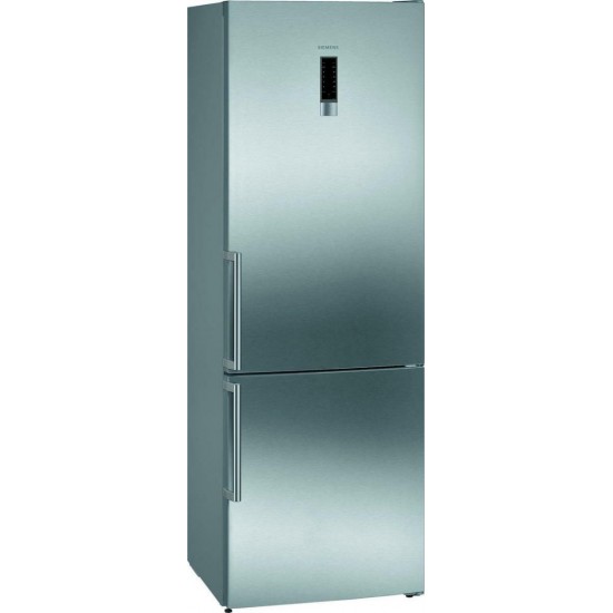 Siemens KG49NXIEP Ψυγειοκαταψύκτης 438lt Total NoFrost,hyperFresh <0°C> , Υ203xΠ70xΒ67εκ. Inox  