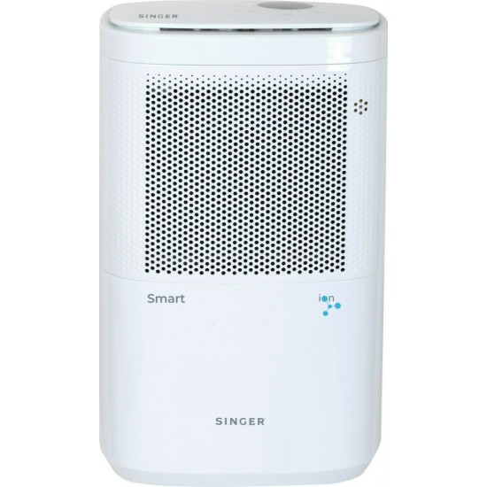 Singer SDHM-12L SmartIon Αφυγραντήρας 12lt με Ιονιστή,SILVER ΦΙΛΤΡΟ ΙΟΝΙΣΜΟΥ Singer SDHM-12L SmartIon Αφυγραντήρας 12lt με Ιονιστή,SILVER ΦΙΛΤΡΟ ΙΟΝΙΣΜΟΥ
