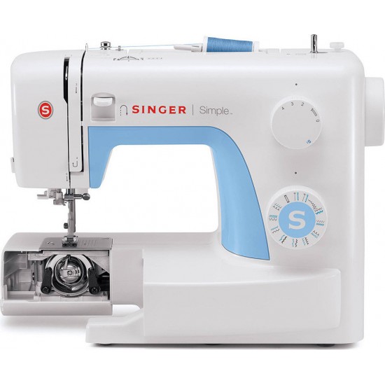 Singer Simple (3221) ,Ραπτομηχανή,με 21 βελονιές,Αυτόματη κουμπότρυπα Singer Simple (3221) ,Ραπτομηχανή,με 21 βελονιές,Αυτόματη κουμπότρυπα