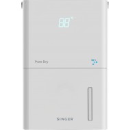 Singer SDHM-16L Αφυγραντήρας 16lt,με Ιονιστή,350w