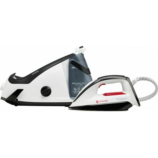 Singer SGR-20430 Σύστημα Σιδερώματος ,2600w, 8 bar,Βολή ατμού 350γρ/λεπτό,6 προγράμματα σιδερώματος, Antishine πρόγραμμα Singer SGR-20430 Σύστημα Σιδερώματος ,2600w, 8 bar,Βολή ατμού 350γρ/λεπτό,6 προγράμματα σιδερώματος, Antishine πρόγραμμα