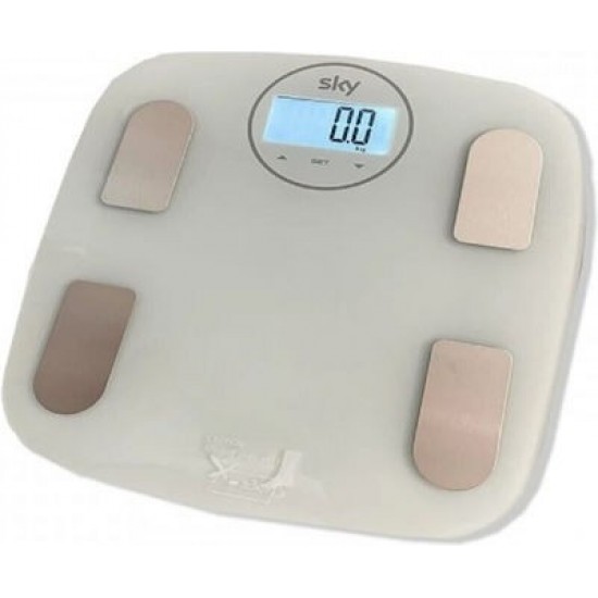 SKY EF872H Ζυγαριά Μπάνιου με λιπομέτρηση 180kg SKY EF872H Ζυγαριά Μπάνιου με λιπομέτρηση 180kg
