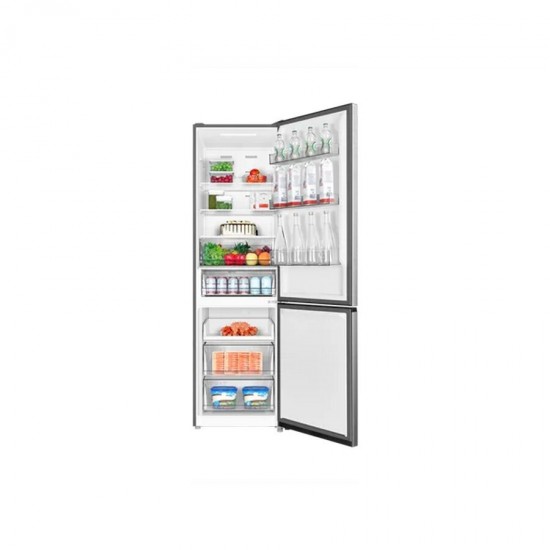 TCL RP409BLE0EE Ψυγειοκαταψύκτης 409lt Full No Frost Υ185xΠ59.5xΒ68cm Light Grey Inox,