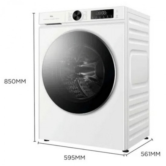 TCL FP0944WA0GR Πλυντήριο Ρούχων 9kg 1400 Στροφών ατμου,Digital Inverter Μοτέρ  
