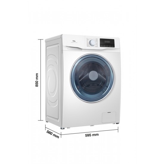 Tcl FF0914WA0 Πλυντήριο Ρούχων 9kg με Λειτουργία Ατμού,Μοτέρ BLDC Inverter Tcl FF0914WA0 Πλυντήριο Ρούχων 9kg με Λειτουργία Ατμού,Μοτέρ BLDC Inverter