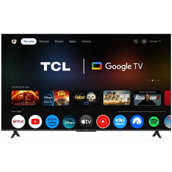 TCL 55P6K Smart Τηλεόραση 55" 4K UHD DLED HDR (2025),HDR10, AI Picture,Wi-Fi Bluetooth Miracast TCL 55P6K Smart Τηλεόραση 55" 4K UHD DLED HDR (2025),HDR10, AI Picture,Wi-Fi Bluetooth Miracast