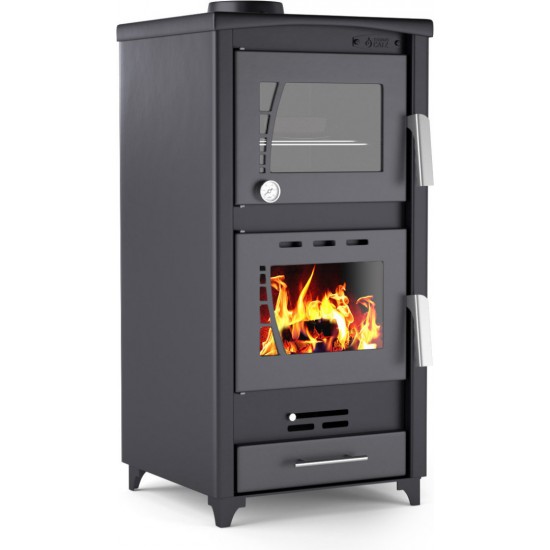 Thermogatz GS 12 Oven Ατσάλινη Ξυλόσομπα με εμαγιέ φούρνος 12kW Thermogatz GS 12 Oven Ατσάλινη Ξυλόσομπα με εμαγιέ φούρνος 12kW