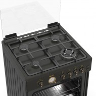 Thermogatz TGS 4222 RUSTIC ANTH Κουζίνα Υγραερίου, Φούρνος Αερίου 49lt με Εστίες Υγραερίου Πλατ60εκ. 
