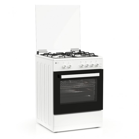 Thermogatz TGS 5021 WH Κουζίνα Υγραερίου , Φούρνος Αερίου 49lt, με Εστίες Υγραερίου Π60εκ. Λευκή Thermogatz TGS 5021 WH Κουζίνα Υγραερίου , Φούρνος Αερίου 49lt, με Εστίες Υγραερίου Π60εκ. Λευκή