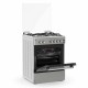 Thermogatz TGS 6021 IX Κουζίνα Υγραερίου 49lt με Εστίες Υγραερίου Π60εκ. Μαύρη Thermogatz TGS 6021 IX Κουζίνα Υγραερίου 49lt με Εστίες Υγραερίου Π60εκ. Μαύρη