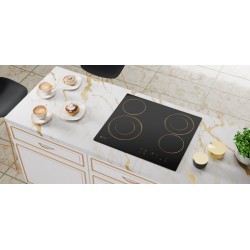 Thermogatz TGC 4604 GL Κεραμική Εστία Αυτόνομη με Λειτουργία Κλειδώματος 59x52cm