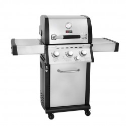 Thermogatz Gs Grill Superior Ψησταριά Υγραερίου Σχάρας 52x46εκ. με 3 Εστίες 14kW και Πλαϊνό Μάτι 3.5kW ,Μήκος 131  Ύψος 133  Βάθος 60  Βάρος 50