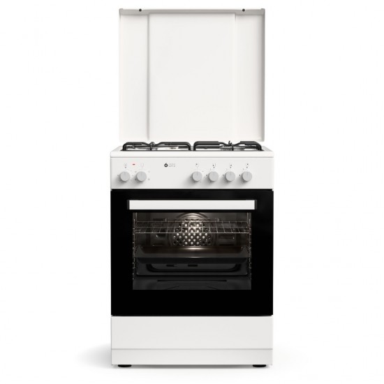 Thermogatz TGS 3501 WH Κουζίνα Ηλεκτρική 56lt με Εστίες Αερίου 60cm ,5 Τρόποι Ψησίματος,3 Εστίες Αερίου και 1 Ηλεκτρική Thermogatz TGS 3501 WH Κουζίνα Ηλεκτρική 56lt με Εστίες Αερίου 60cm ,5 Τρόποι Ψησίματος,3 Εστίες Αερίου και 1 Ηλεκτρική