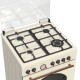 THERMOGATZ ΚΟΥΖΙΝΑ TGS 4320,Rustic Beige,TURBO fan,,ΜΙΚΤΗ,Φούρνος ηλεκτρικός και 4 εστίες αερίου,Ταψί AIRFRYER Φούρνου