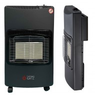 Thermogatz TG-FLD Κεραμική Σόμπα Υγραερίου 4200W Μαύρη Κλάση Α42x15x69cm  , Αισθητήρας οξυγόνου - Αισθητήρας πτώσης - Θερμικό ασφαλείας