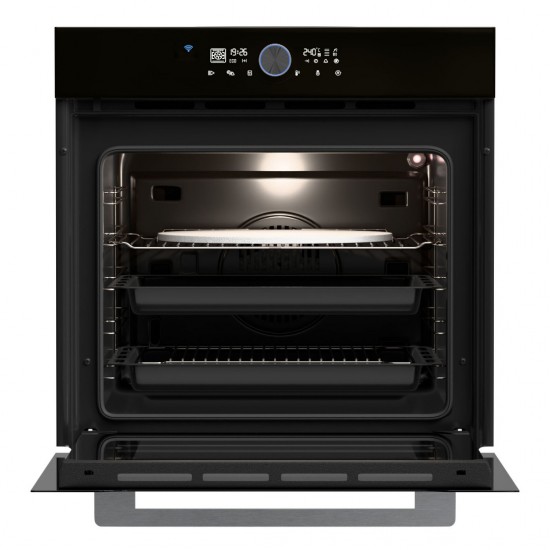 Thermogatz TGC 75411 Wi-Fi Φούρνος Ηλεκτρικός 75lt ,Πάνελ: Μαύρο Γυαλί ,9 Τρόποι Ψησίματος ,(Child Lock),,(fast heat)