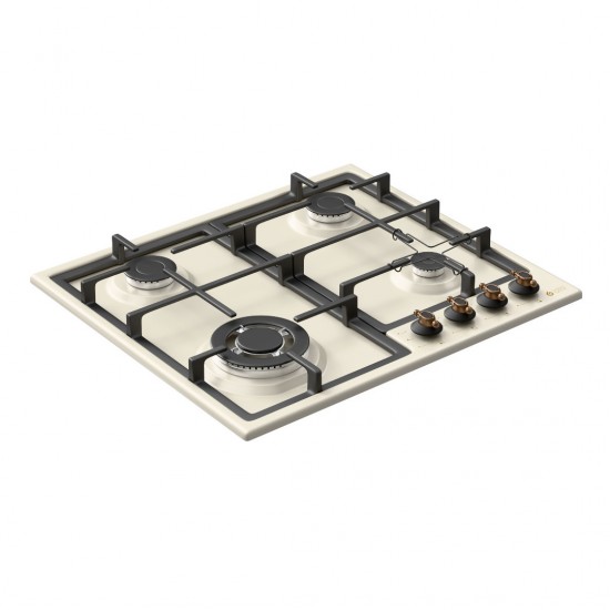 Thermogatz TGS 9533 ,Επιφάνεια: Beige ,Εστία Αερίου Αυτόνομη,Καυστήρες SABAF Thermogatz TGS 9533 ,Επιφάνεια: Beige ,Εστία Αερίου Αυτόνομη,Καυστήρες SABAF