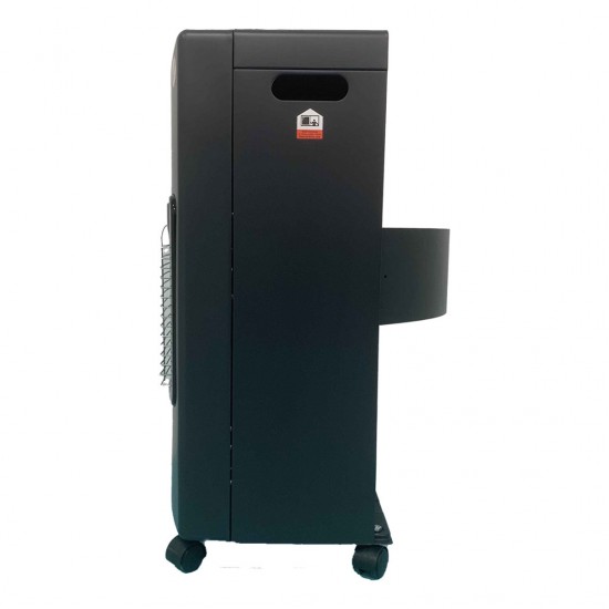 Thermogatz TG-FLD Κεραμική Σόμπα Υγραερίου 4200W Μαύρη Κλάση Α42x15x69cm  , Αισθητήρας οξυγόνου - Αισθητήρας πτώσης - Θερμικό ασφαλείας