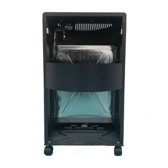 Thermogatz TG-FLD Κεραμική Σόμπα Υγραερίου 4200W Μαύρη Κλάση Α42x15x69cm  , Αισθητήρας οξυγόνου - Αισθητήρας πτώσης - Θερμικό ασφαλείας