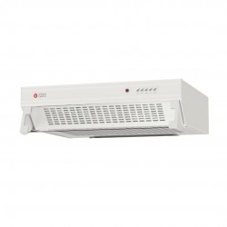 Thermogatz TGC 160 WH Ελεύθερος Απορροφητήρας 60cm με Δύο μοτέρ των 130W , 350m³/h ,Λευκός ,120mm πάνω/πίσω
