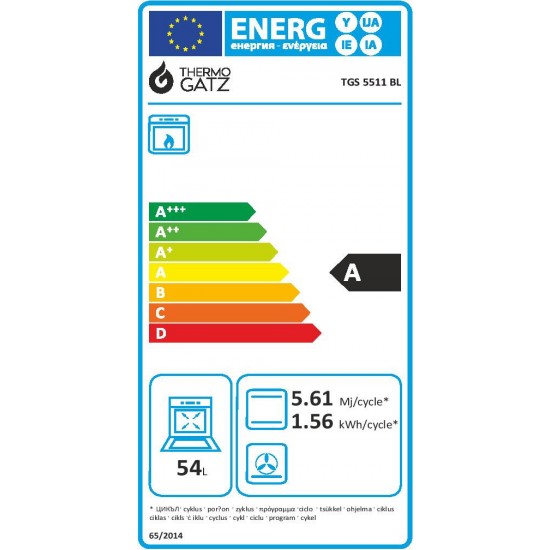 Thermogatz ,TGS 5511 BL RUSTIC MULTIGAS ,Φούρνος ΑΕΡΙΟΥ,,54lt, , Πάνελ: Aνθρακί Rustic, 7 τρόποι ψησίματος + Σούβλα Thermogatz ,TGS 5511 BL RUSTIC MULTIGAS ,Φούρνος ΑΕΡΙΟΥ,,54lt, , Πάνελ: Aνθρακί Rustic, 7 τρόποι ψησίματος + Σούβλα