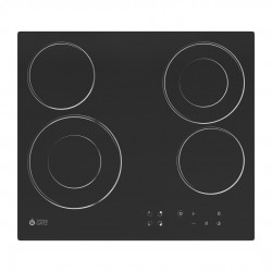 Thermogatz,TGC-5604 SILVER , 04.405.221 Κεραμική Αυτόνομη με 6 εστιες,(Highlight heater), (Child Lock)  ,2 Εστίες διπλής ζώνης                           58x51cm