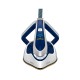 Tefal Express Vision GV 9812 Blue Σύστημα Σιδερώματος 3000W Πίεσης 8.1bar με Δοχείο 1.2lt,Durilium AirGlide Autoclean,Βολή ατμού 700 Gr/min