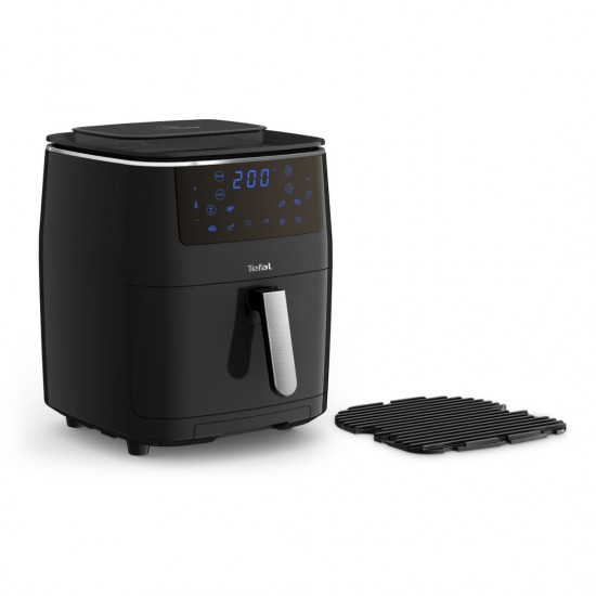 Tefal FW201815 Air Fryer 6.5lt,,Τεχνολογία 3 σε 1 ,γκριλ, ατμού & extra crisp,  7 αυτόματα προγράμματα,,2 φορές πιο γρήγορη από τον φούρνο