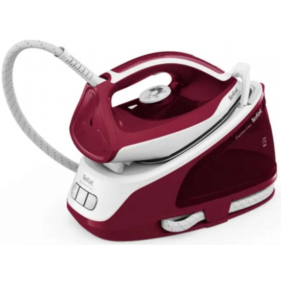 Tefal Express Essential SV6120E0 Σύστημα Σιδερώματος 2200W Πίεσης 5.5bar με Δοχείο 1.4lt , πλάκα eXpress Glide κτόξευση ατμού 260 γρ./λεπτό Tefal Express Essential SV6120E0 Σύστημα Σιδερώματος 2200W Πίεσης 5.5bar με Δοχείο 1.4lt , πλάκα eXpress Glide κτόξευση ατμού 260 γρ./λεπτό