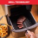 Tefal FW201815 Air Fryer 6.5lt,,Τεχνολογία 3 σε 1 ,γκριλ, ατμού & extra crisp,  7 αυτόματα προγράμματα,,2 φορές πιο γρήγορη από τον φούρνο
